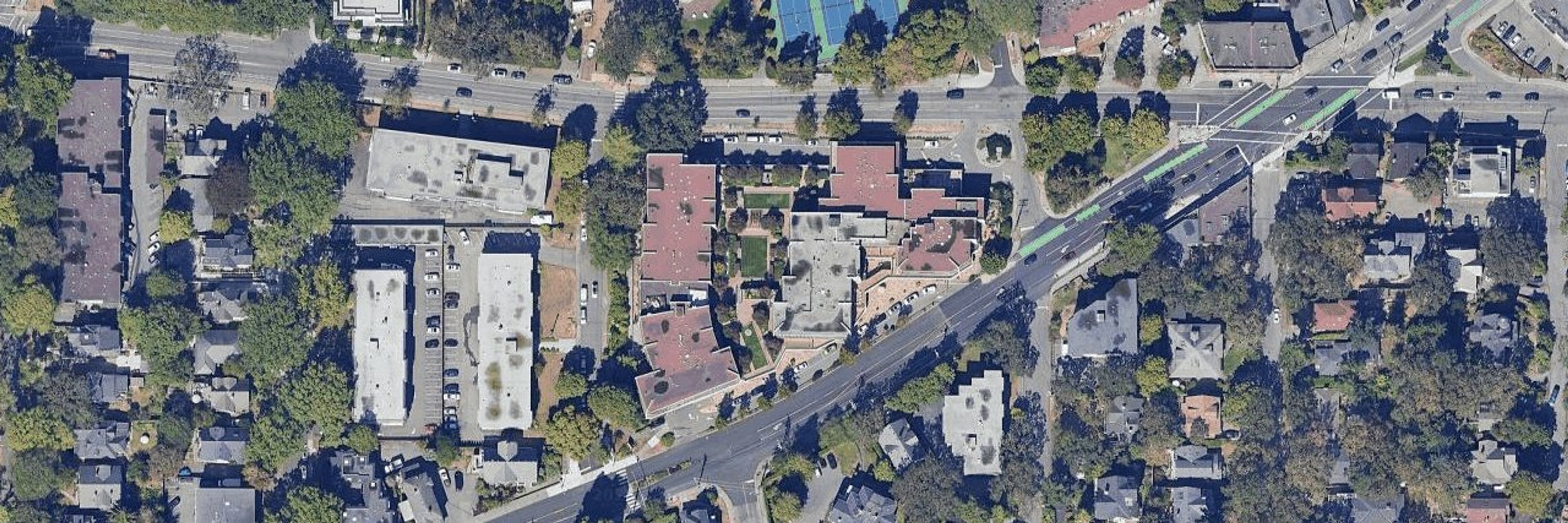 Stadacona Centre aerial view