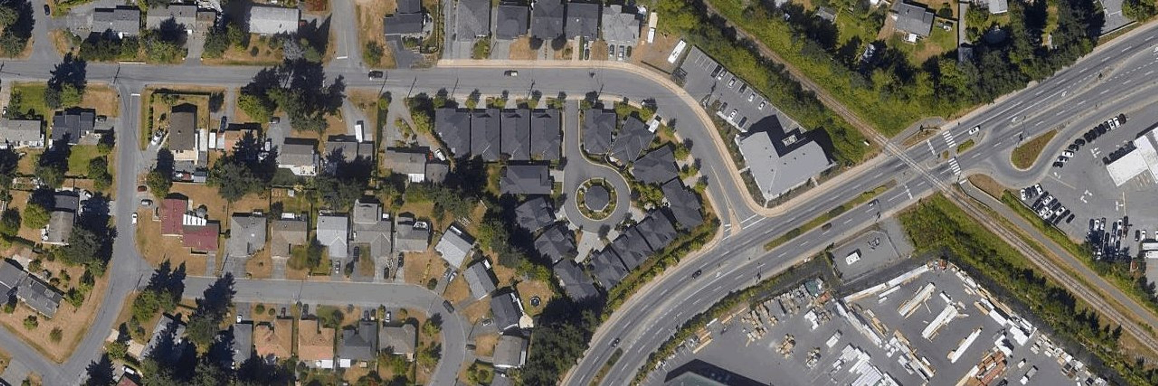 Galena Place aerial view