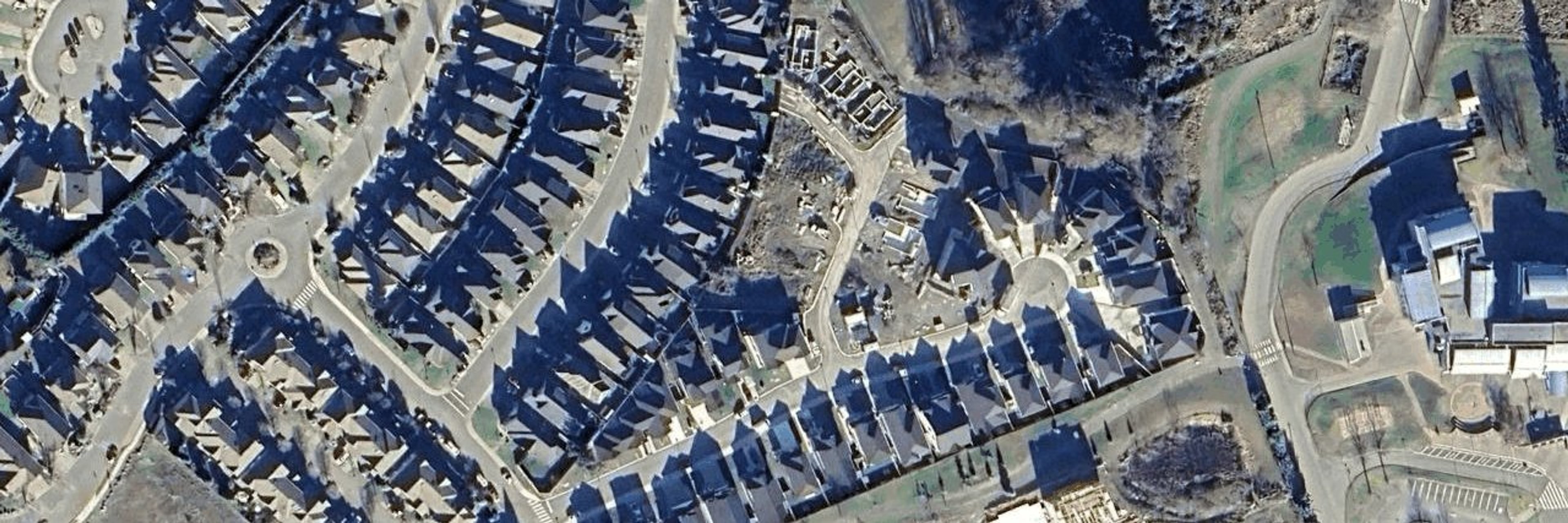 Woodland Creek aerial view