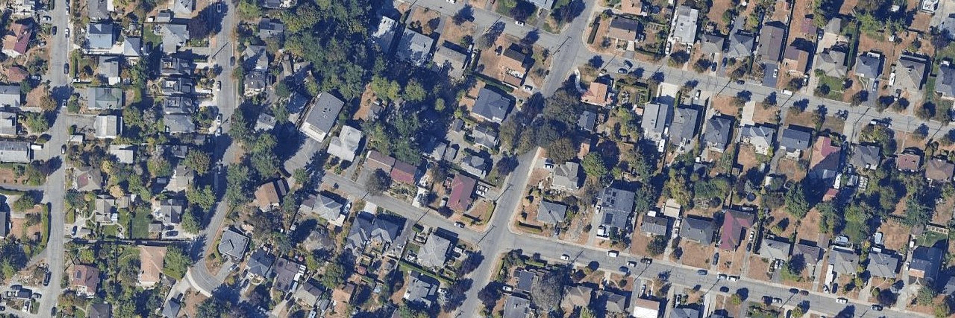 Saxe Point Cove aerial view