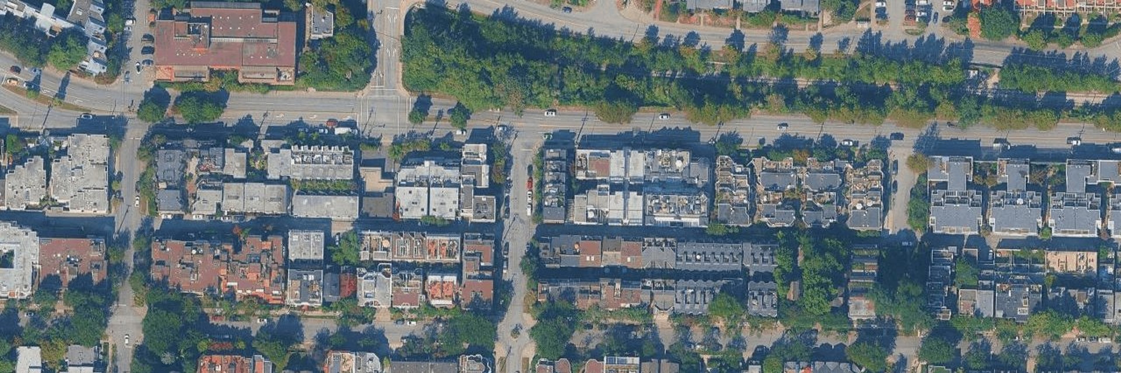 Alder Crossing aerial view