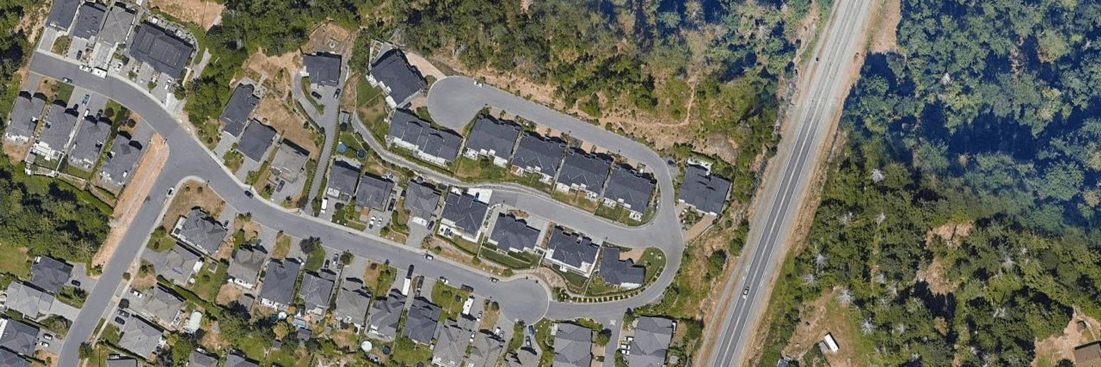 The Terraces aerial view