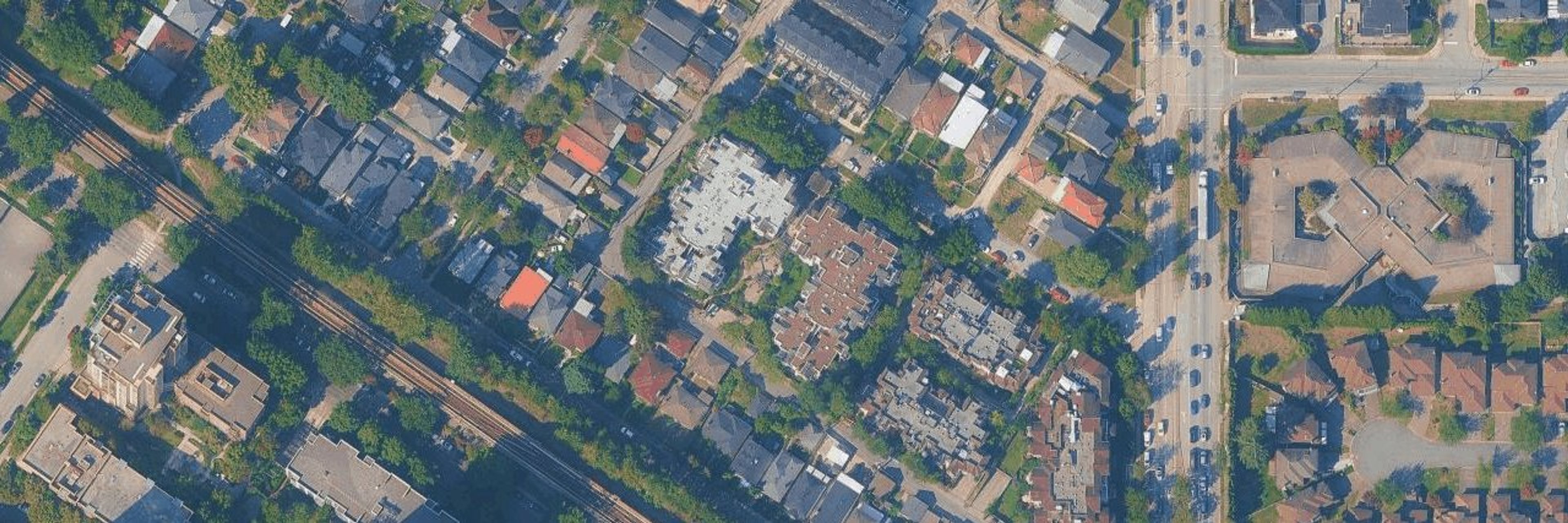 Raintree Gardens aerial view