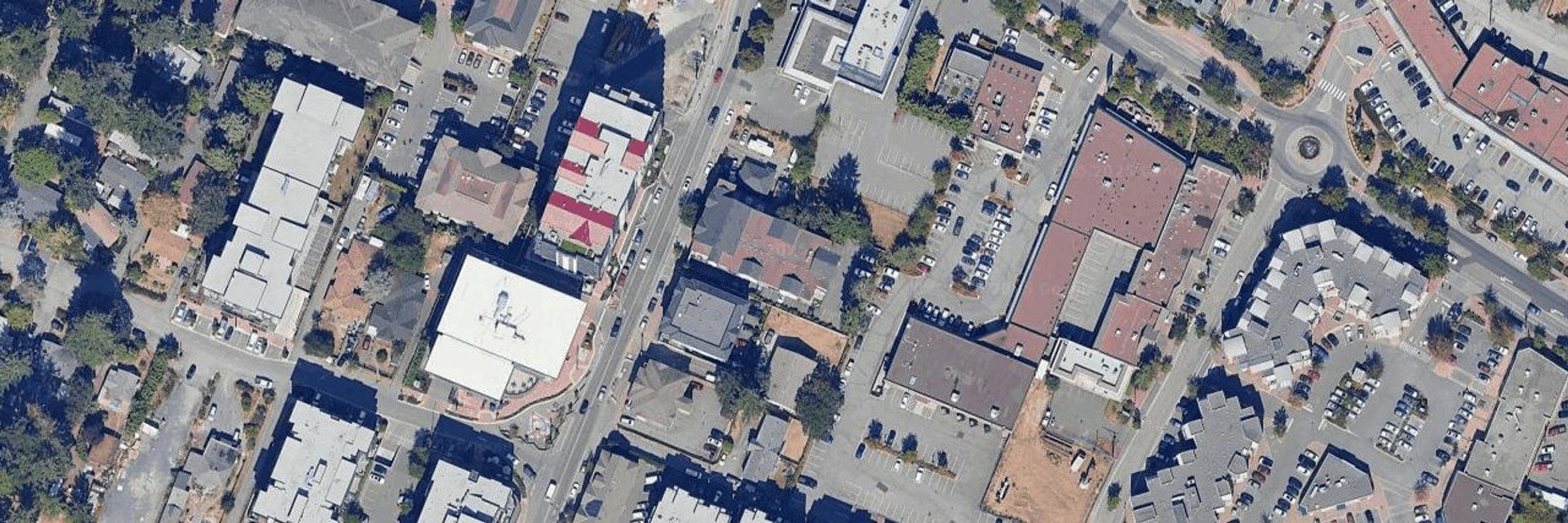 Valentine Place aerial view