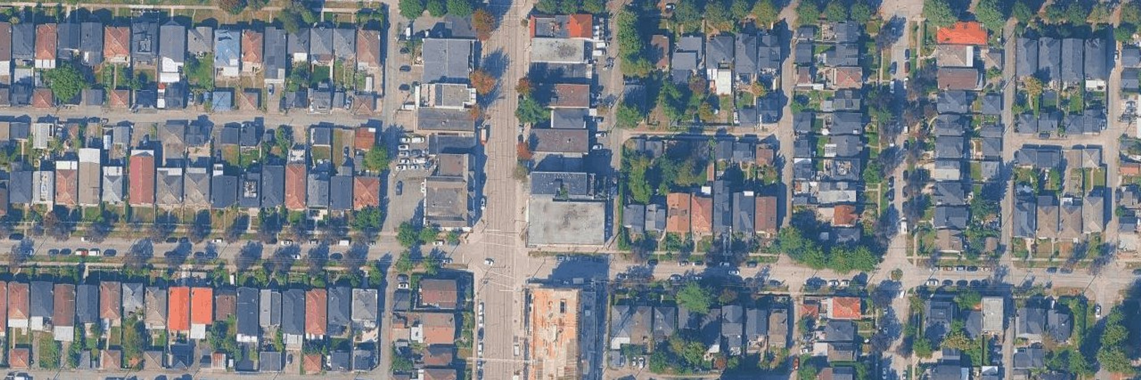 The Sheridan aerial view