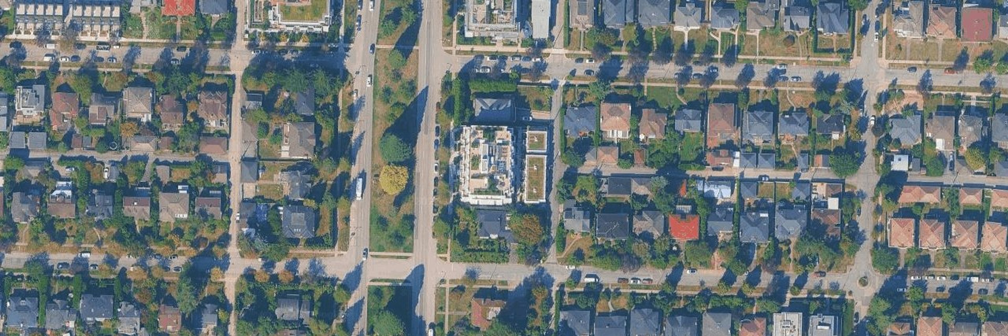 Savoy aerial view