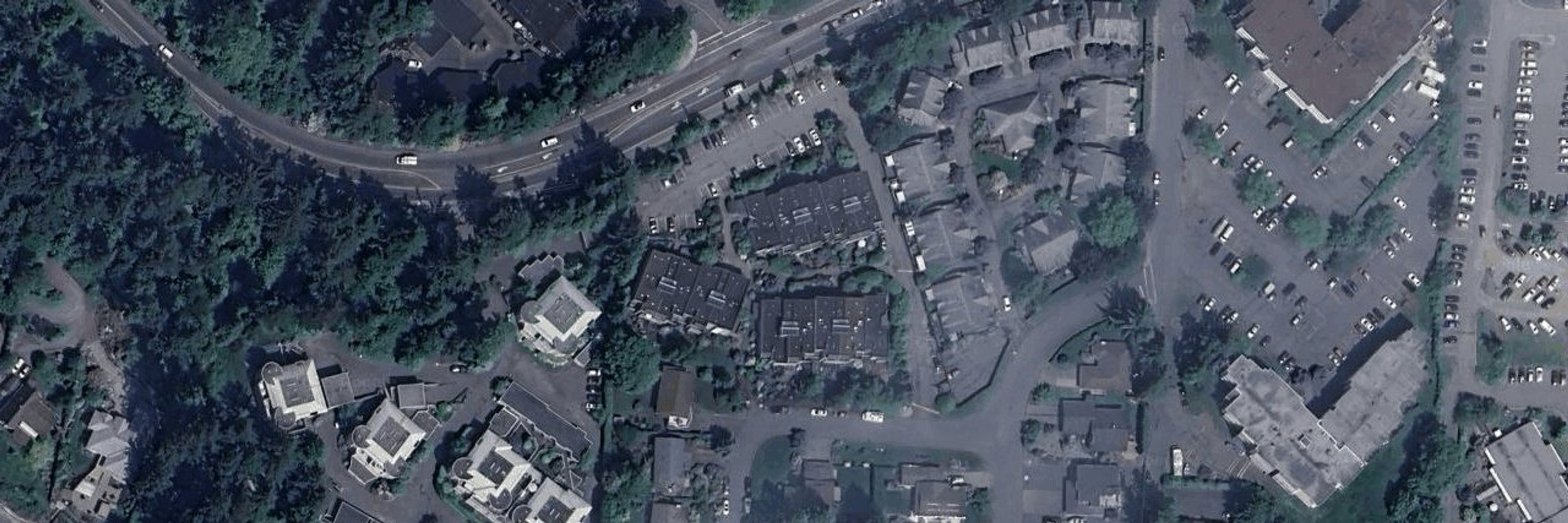 Manor Park aerial view