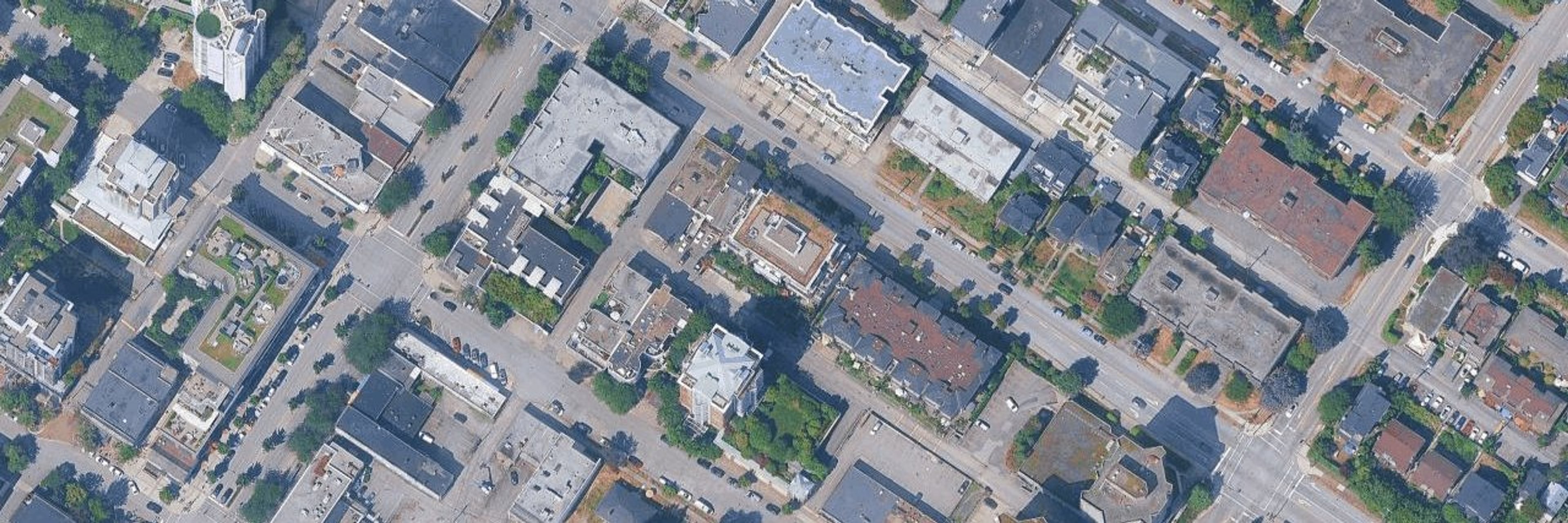 The Anchor aerial view