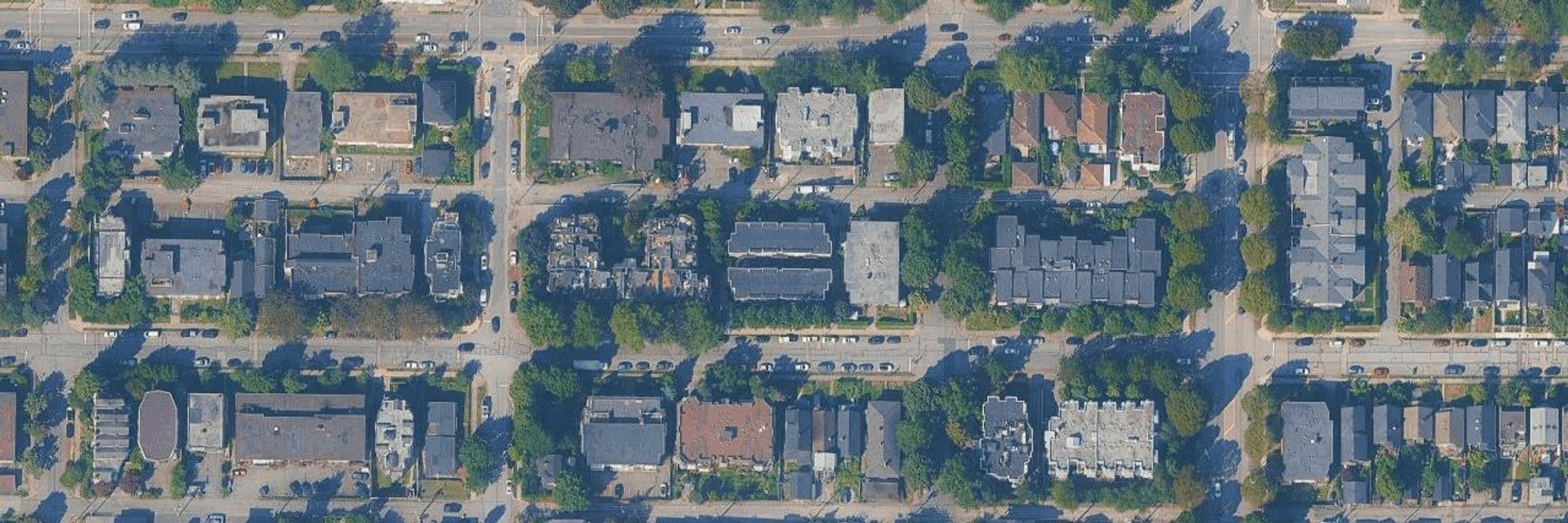 Triumph aerial view