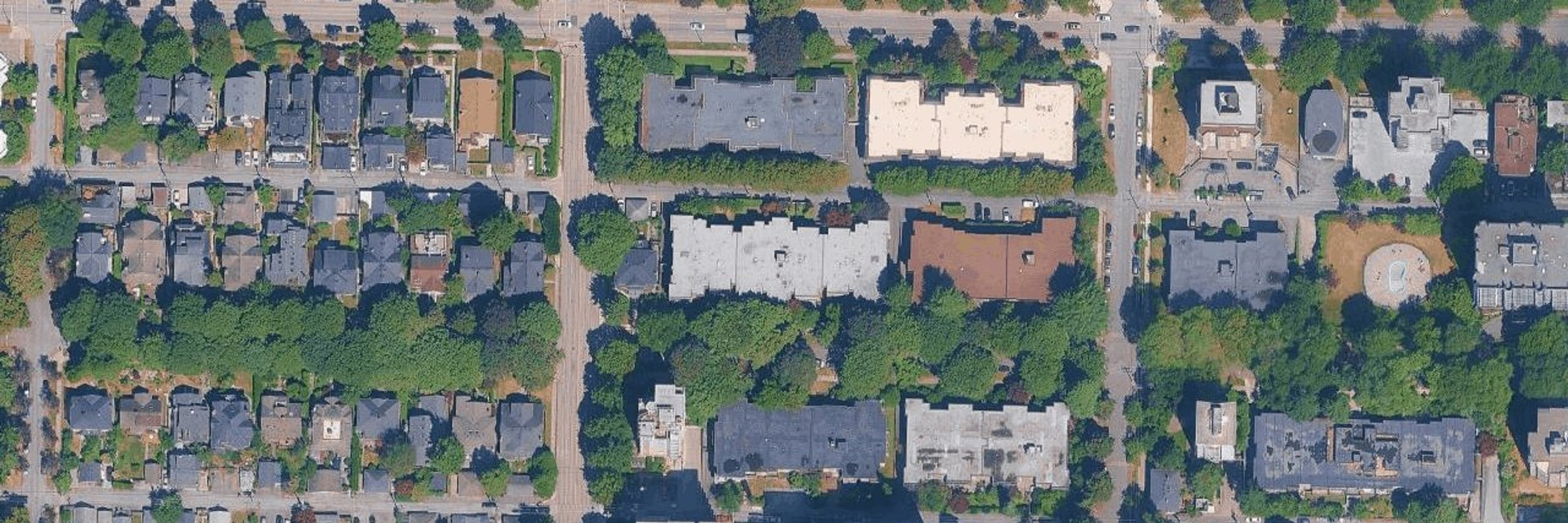 Mont Charles aerial view