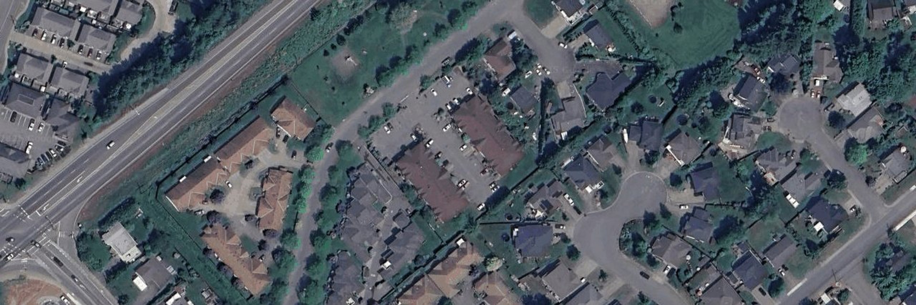 Ryan Court aerial view