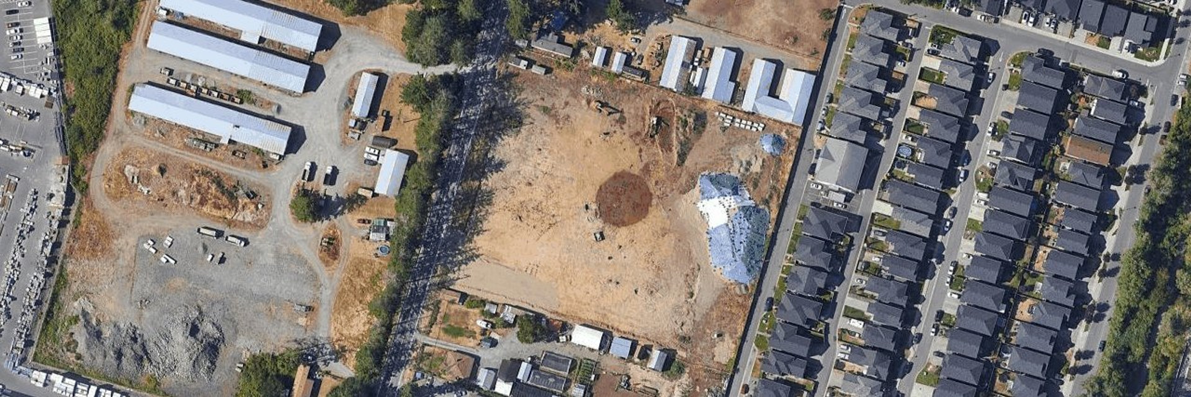 Luxton Flats aerial view