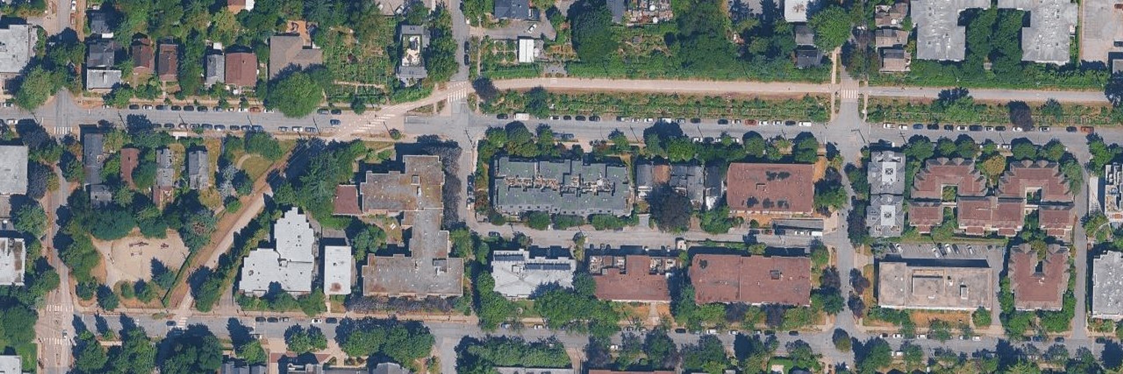 Mapleview Place aerial view