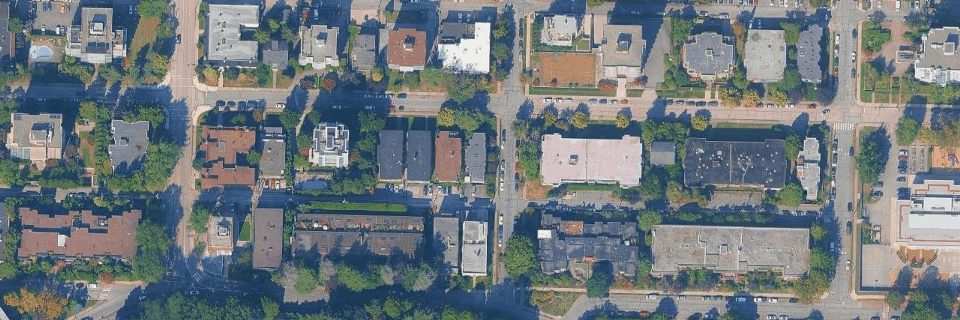 The Fontainebleau aerial view