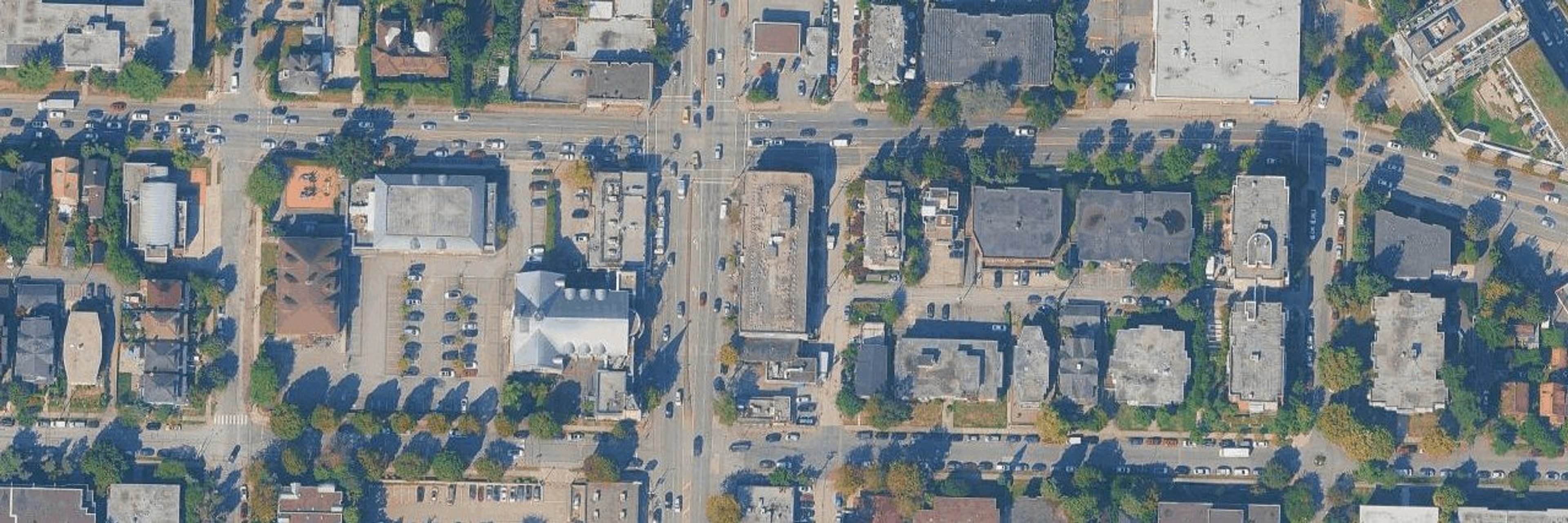Domain aerial view