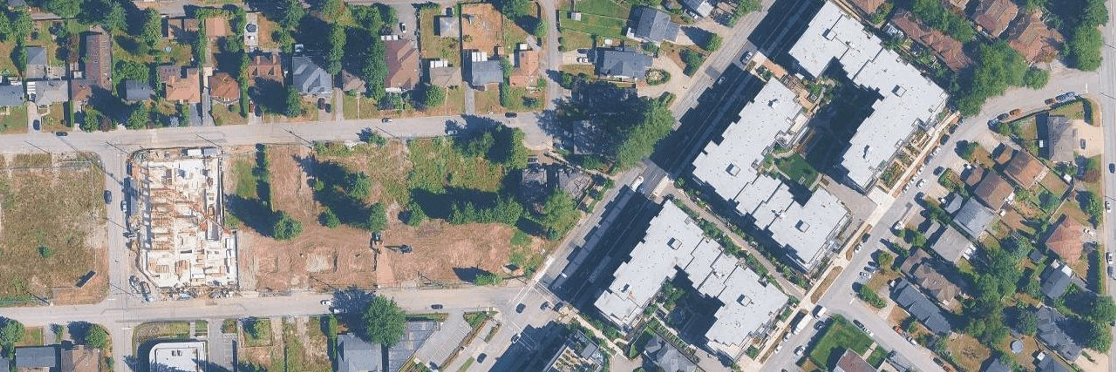 Oakdale aerial view