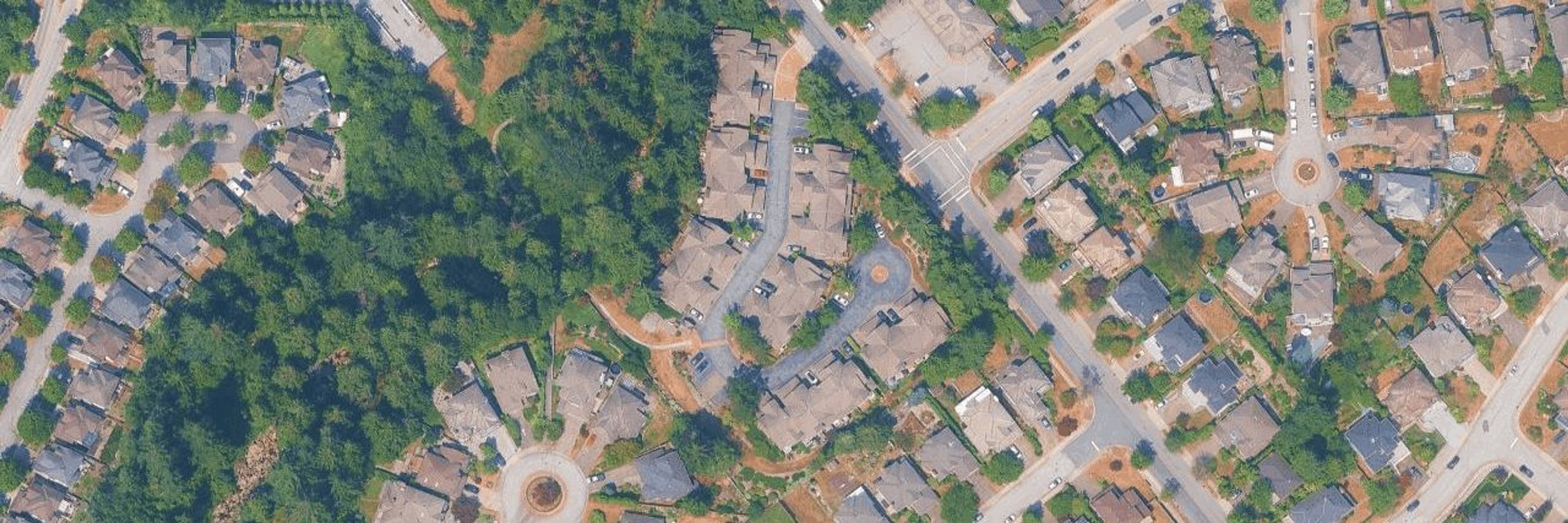 Buckingham Court aerial view