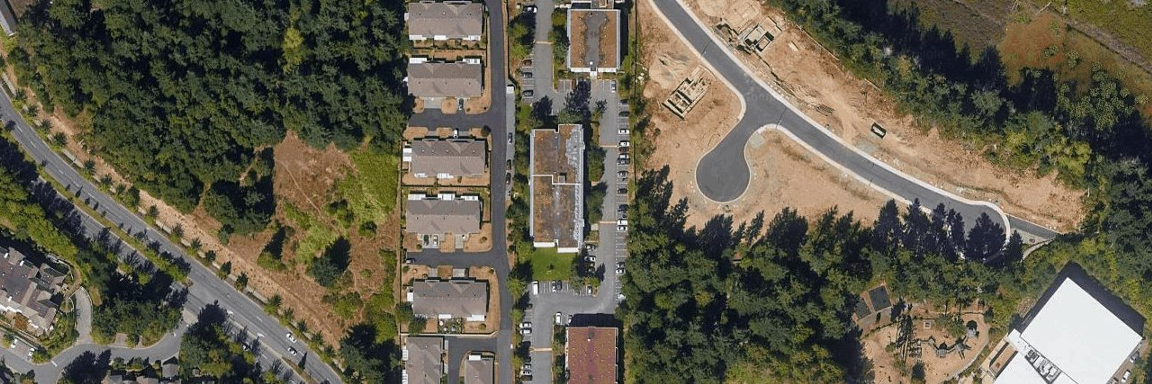 NORTHRIDGE aerial view