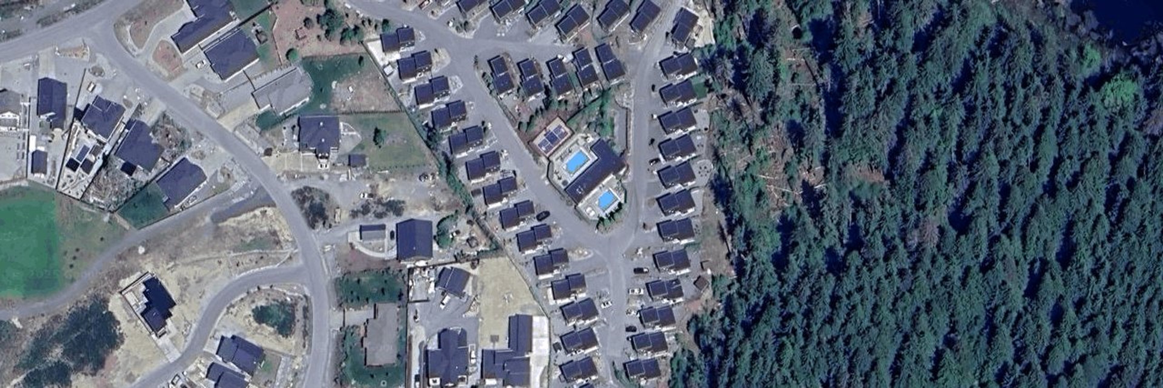 Woodland Shores aerial view