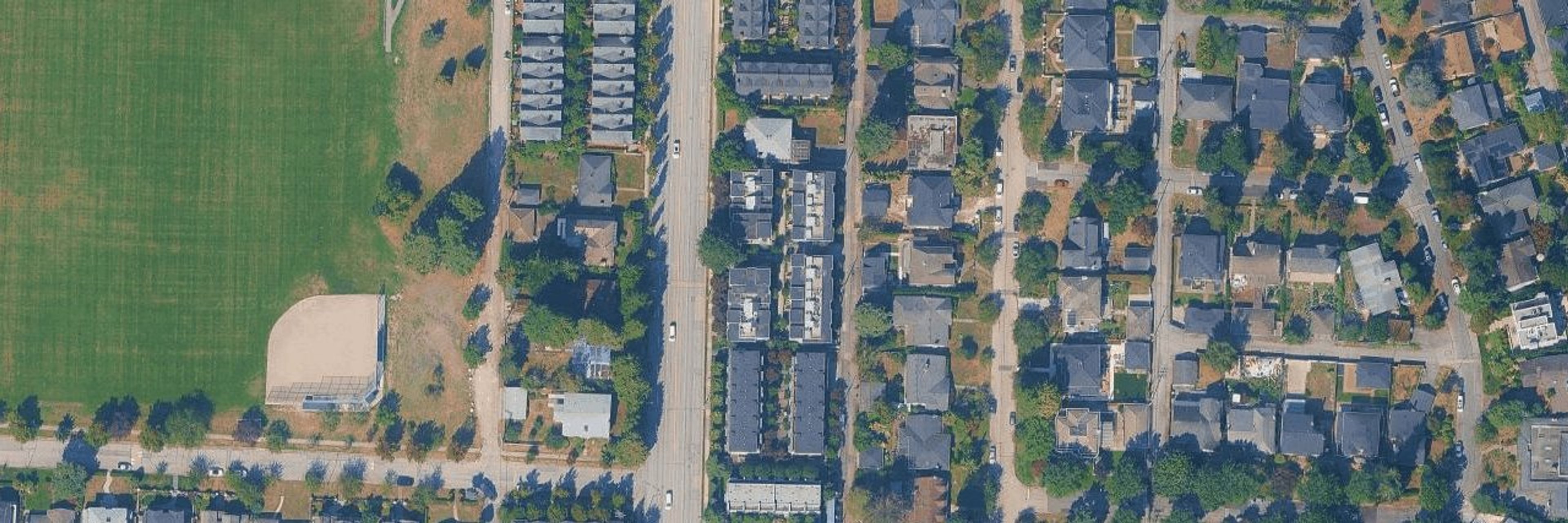 New Oak aerial view