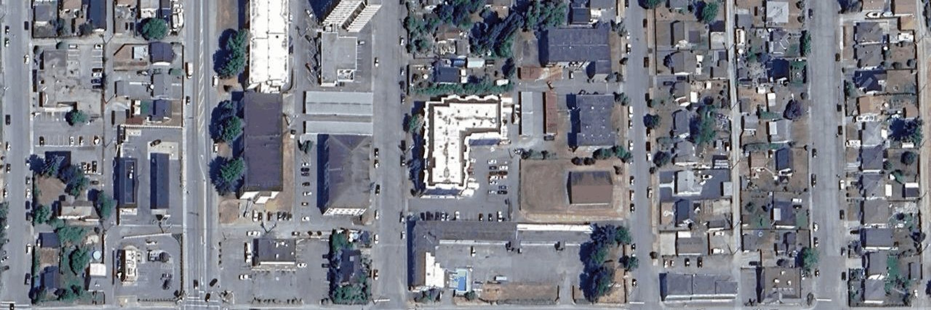 Cathedral Place aerial view