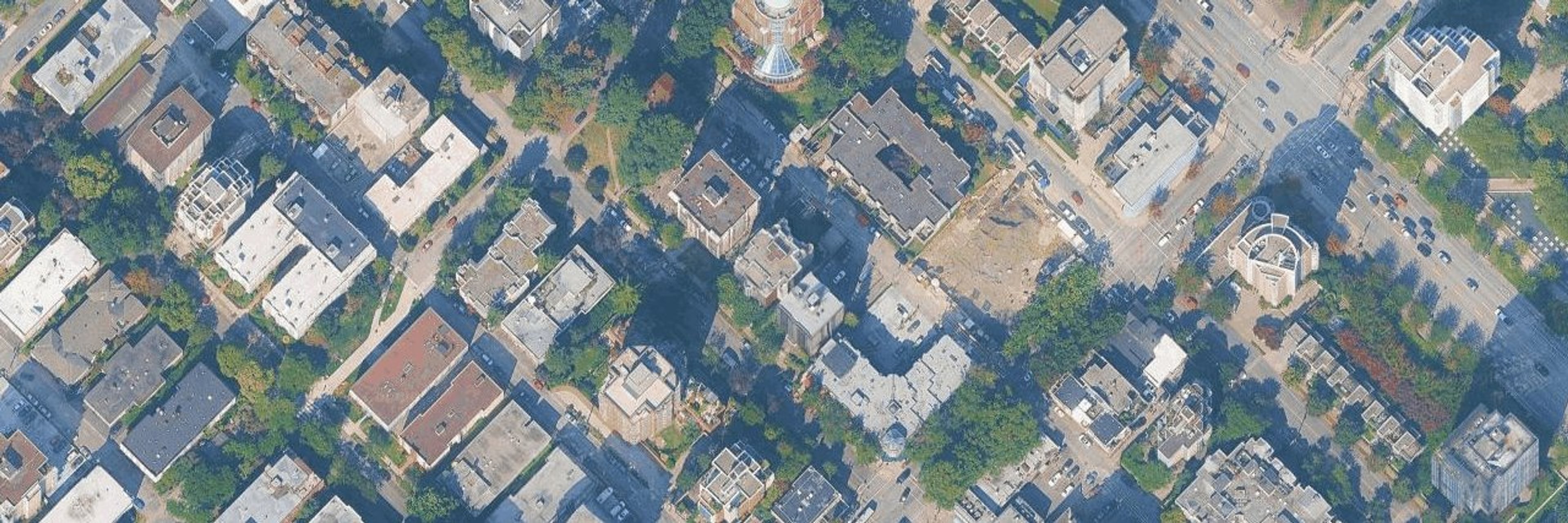Sundial aerial view
