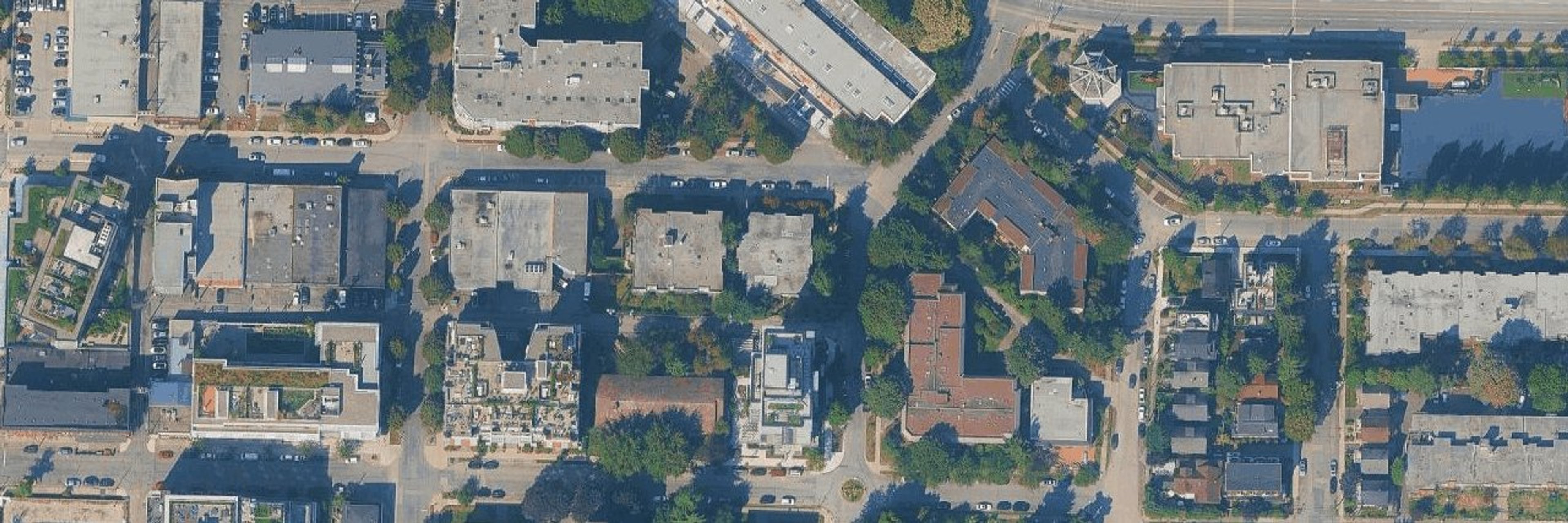 Pleasant View Manor aerial view