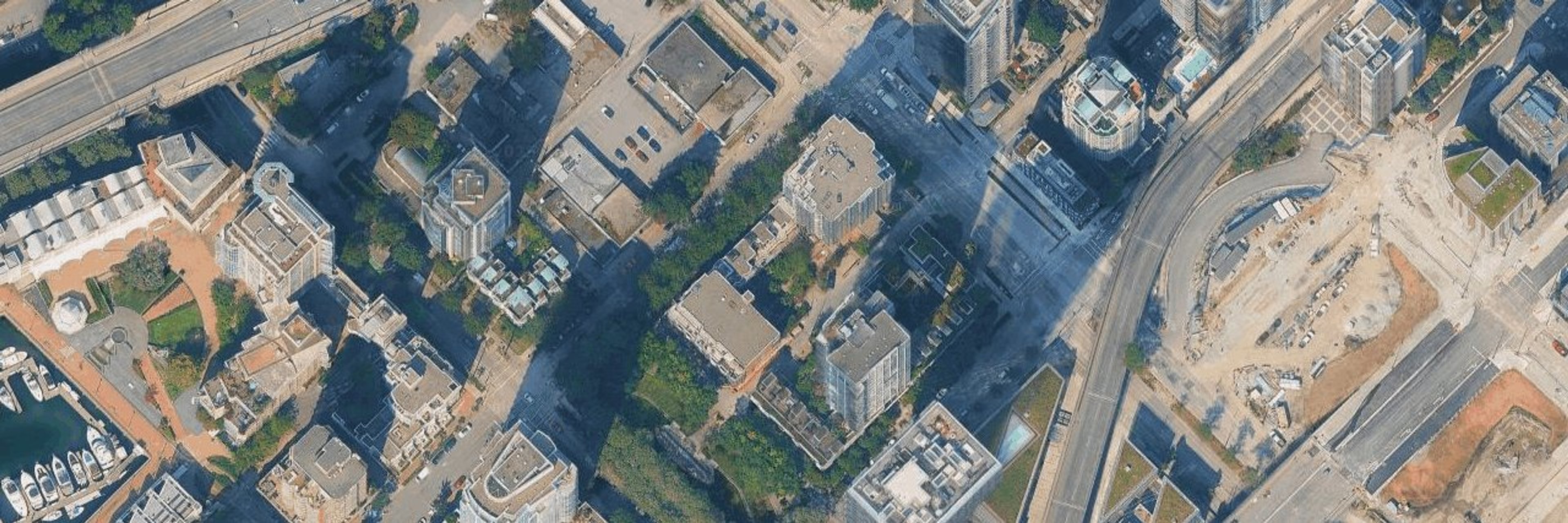 Pacific Prominade aerial view