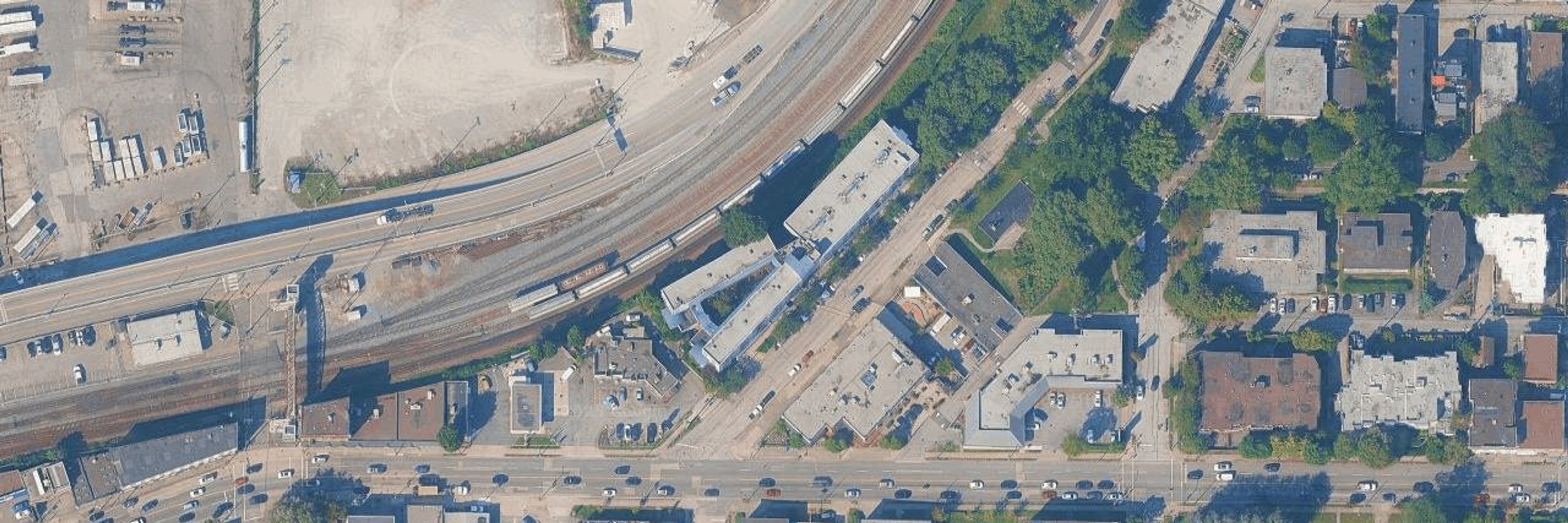 Cannery Row aerial view