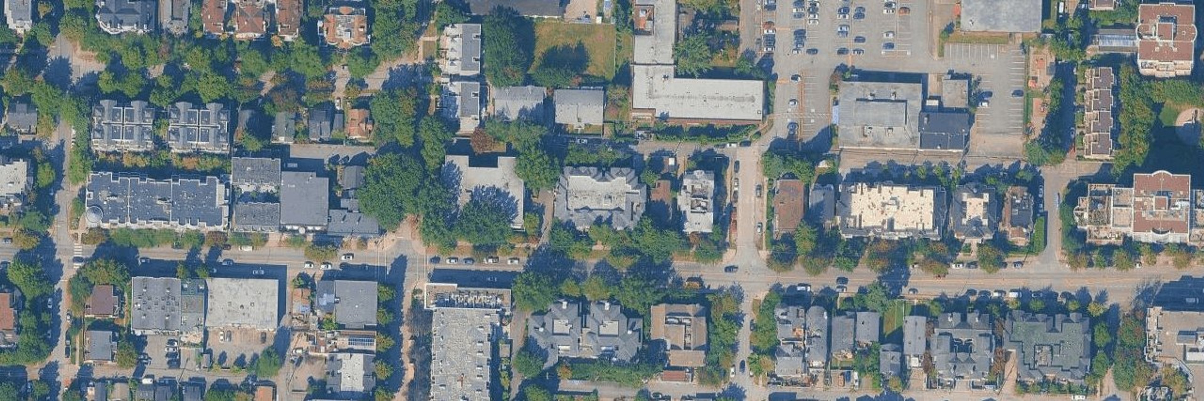 Birchview Terrace aerial view