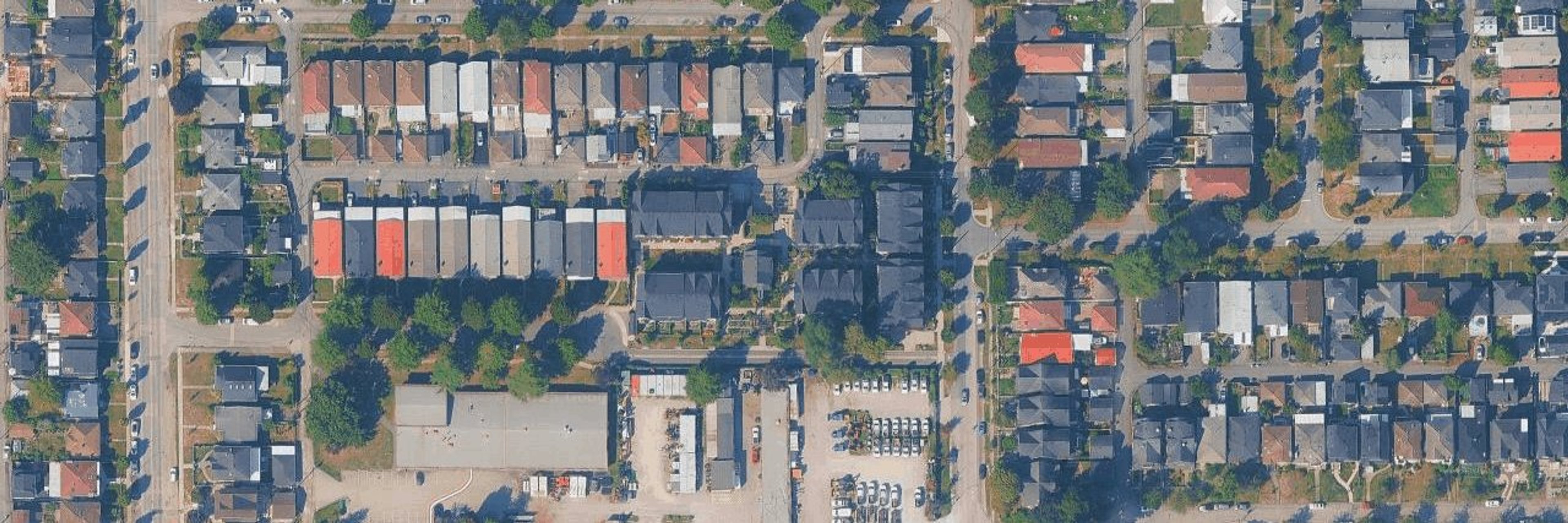 Avalon Mews aerial view