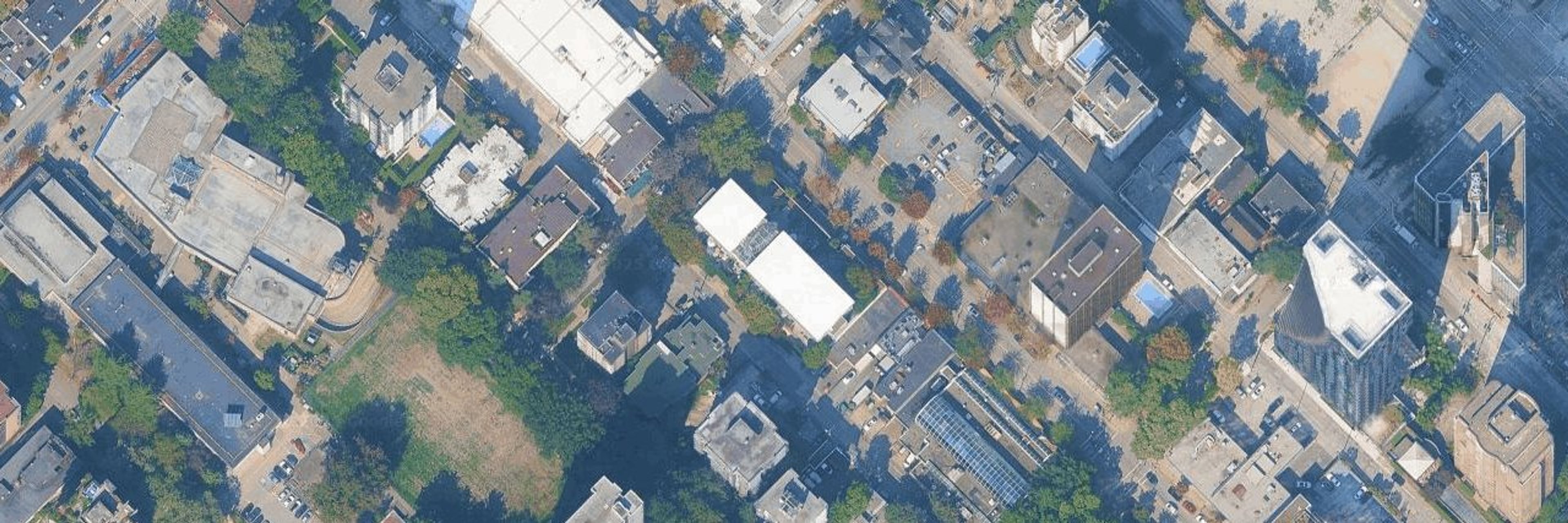 Pacific Robson Palais aerial view
