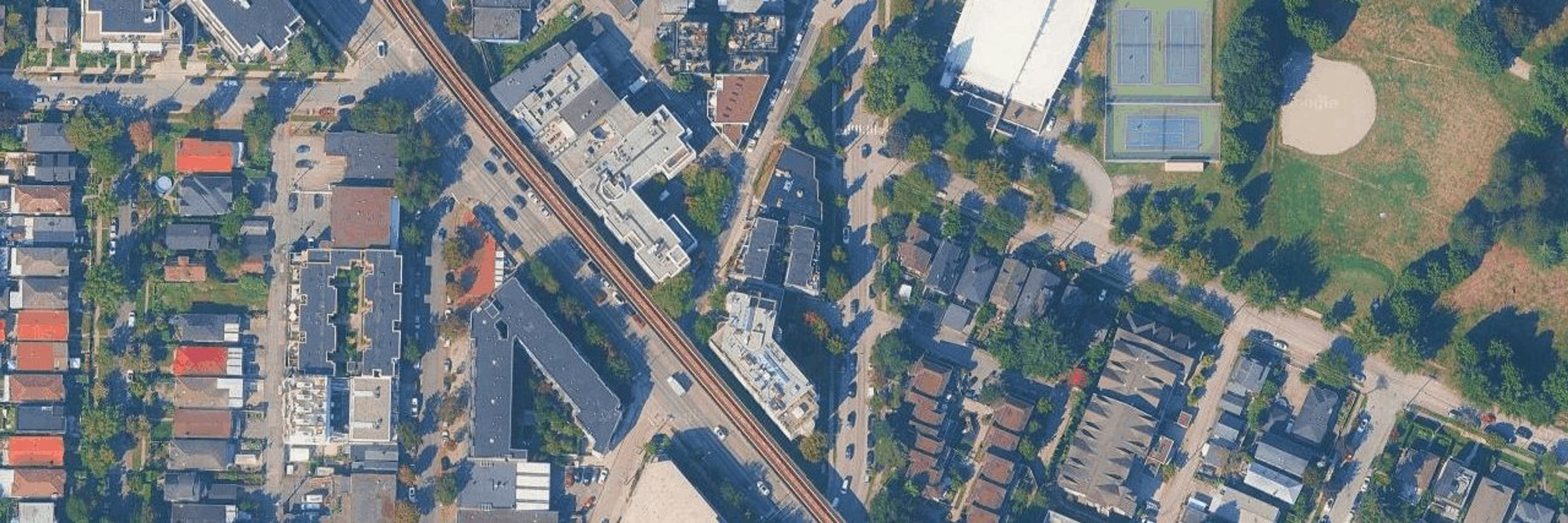 Latitude aerial view