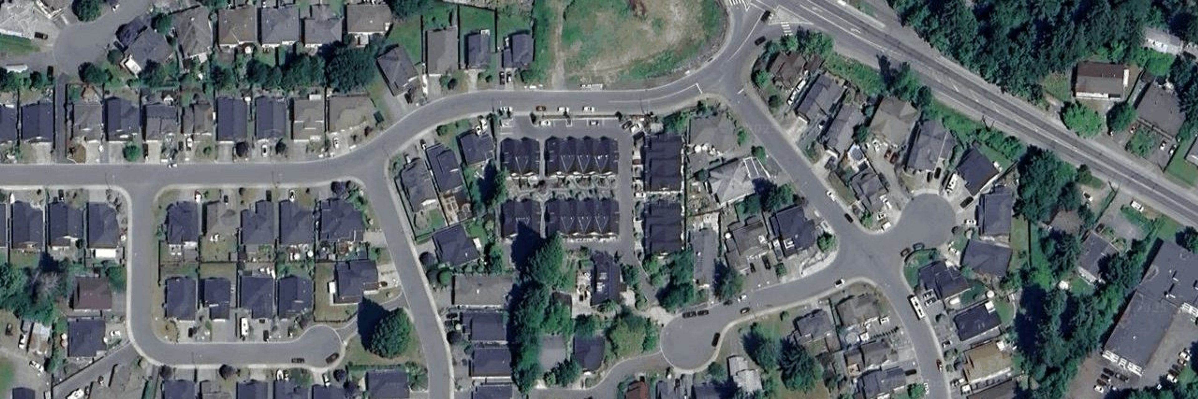 The Cottages aerial view
