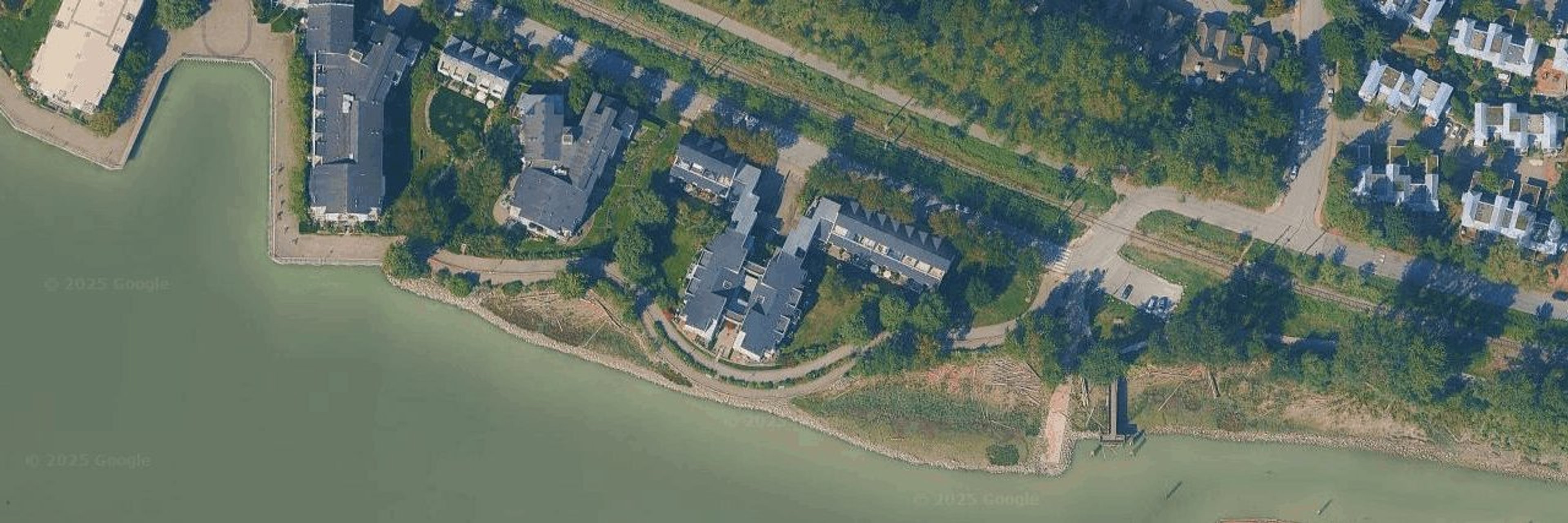 Captain's Walk aerial view