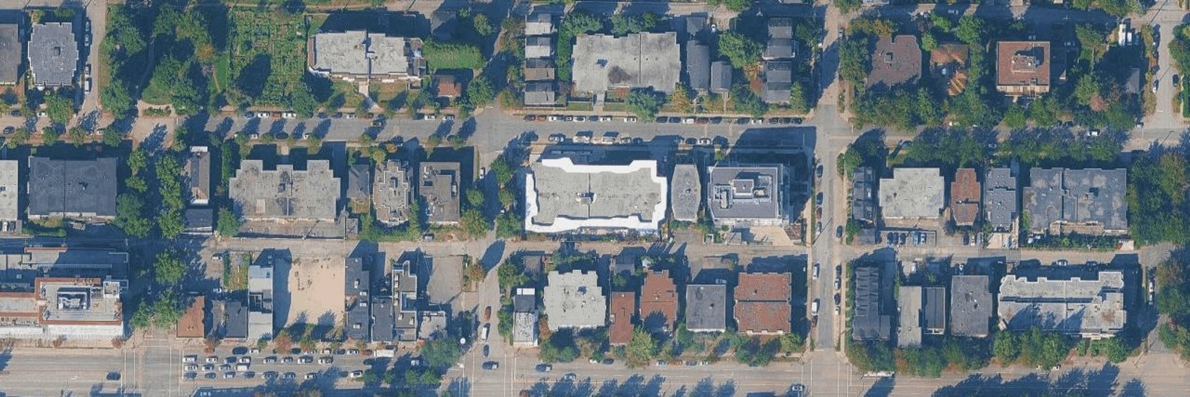 Prince Albert Court aerial view