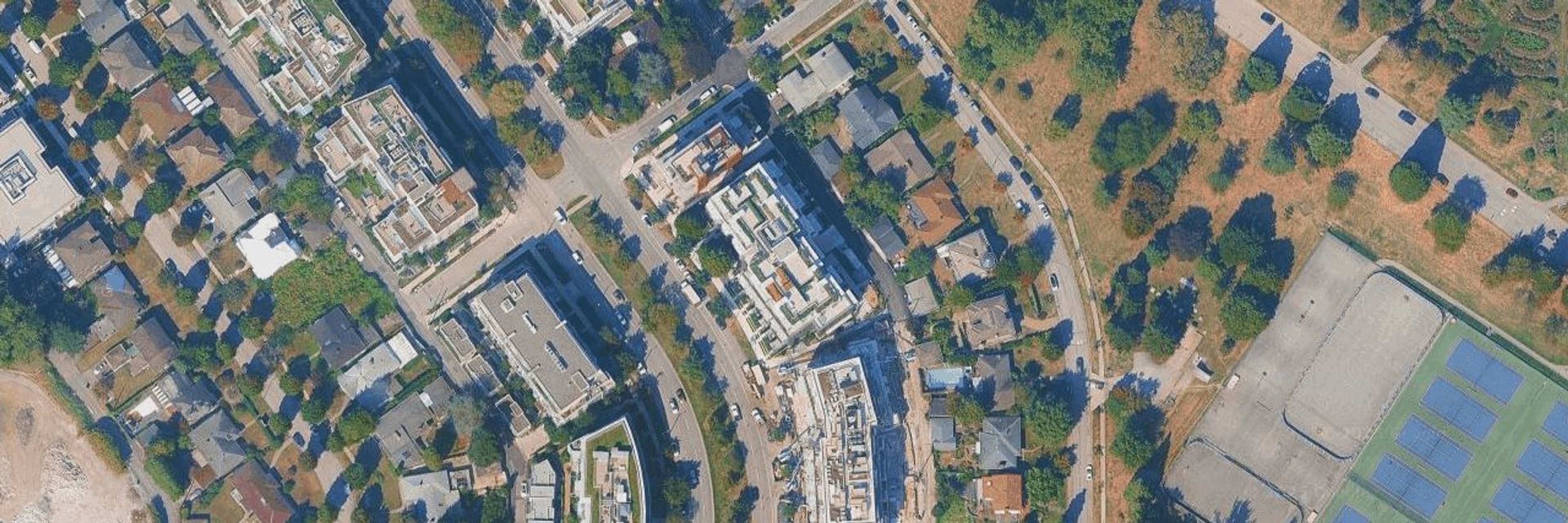 The Voyce aerial view