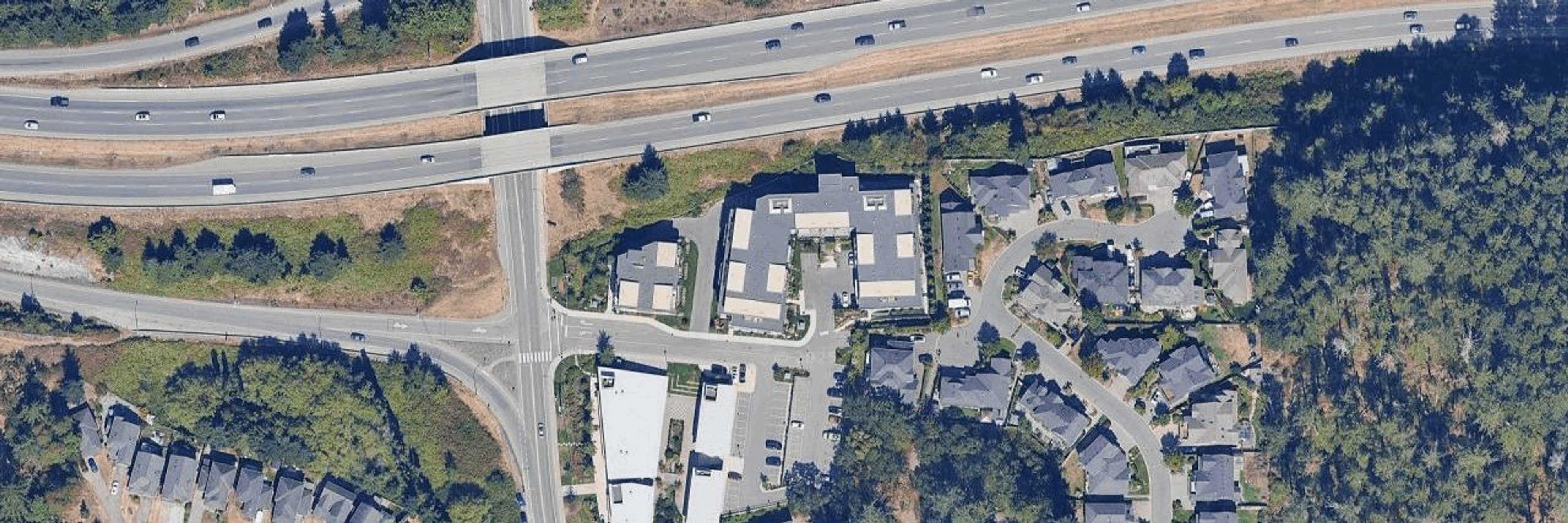 Thetis Lakeside aerial view