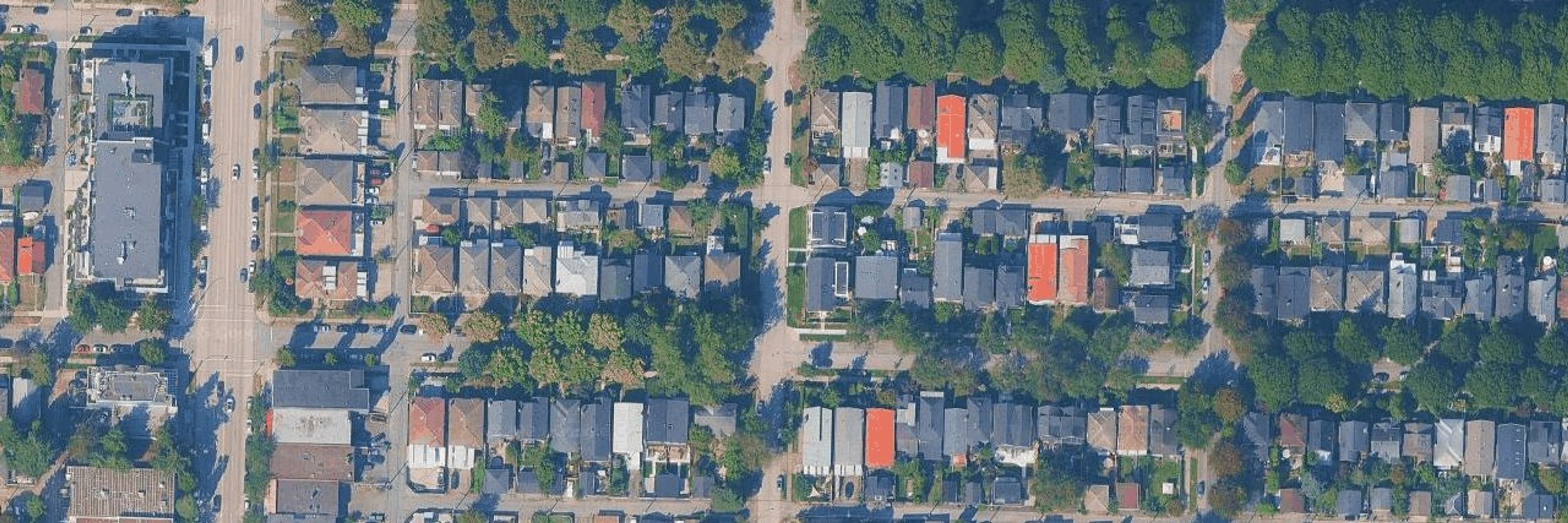 Finch + Benson aerial view