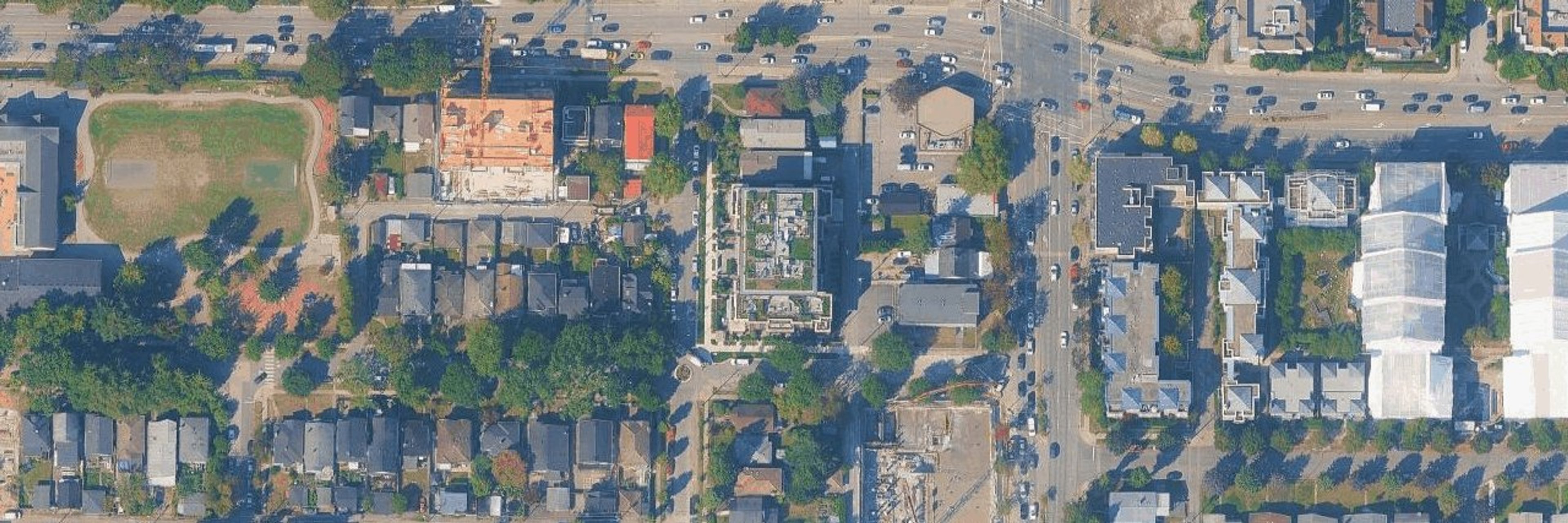 2550 Garden Drive aerial view