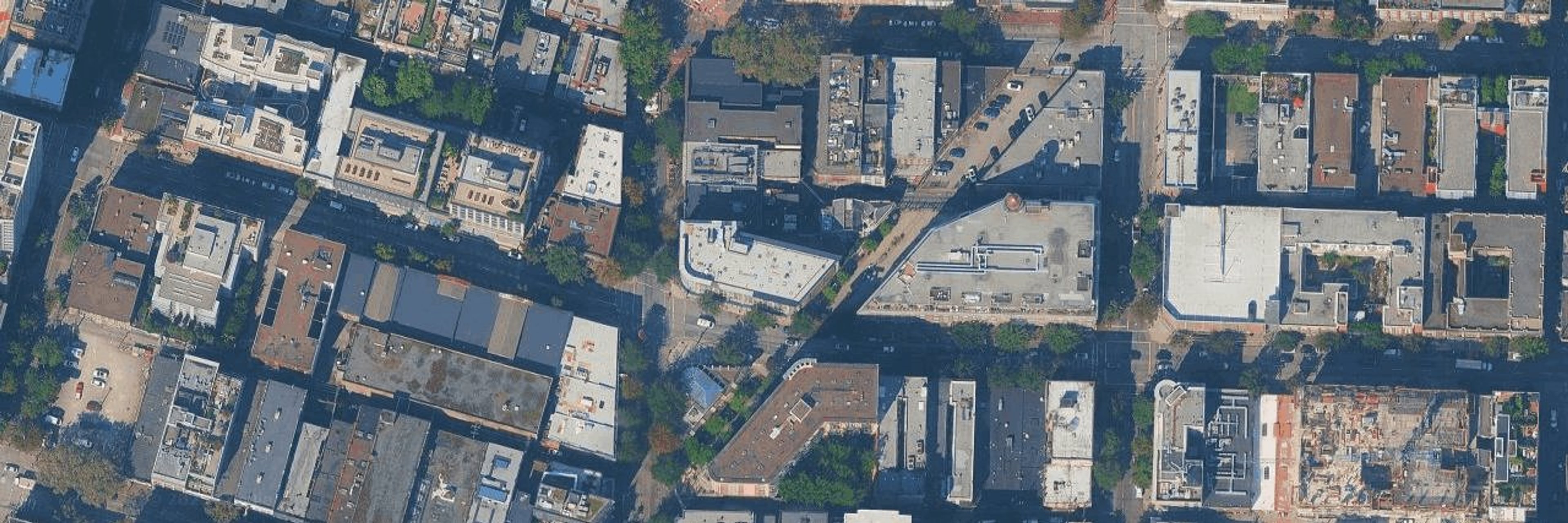 Carrall Station aerial view