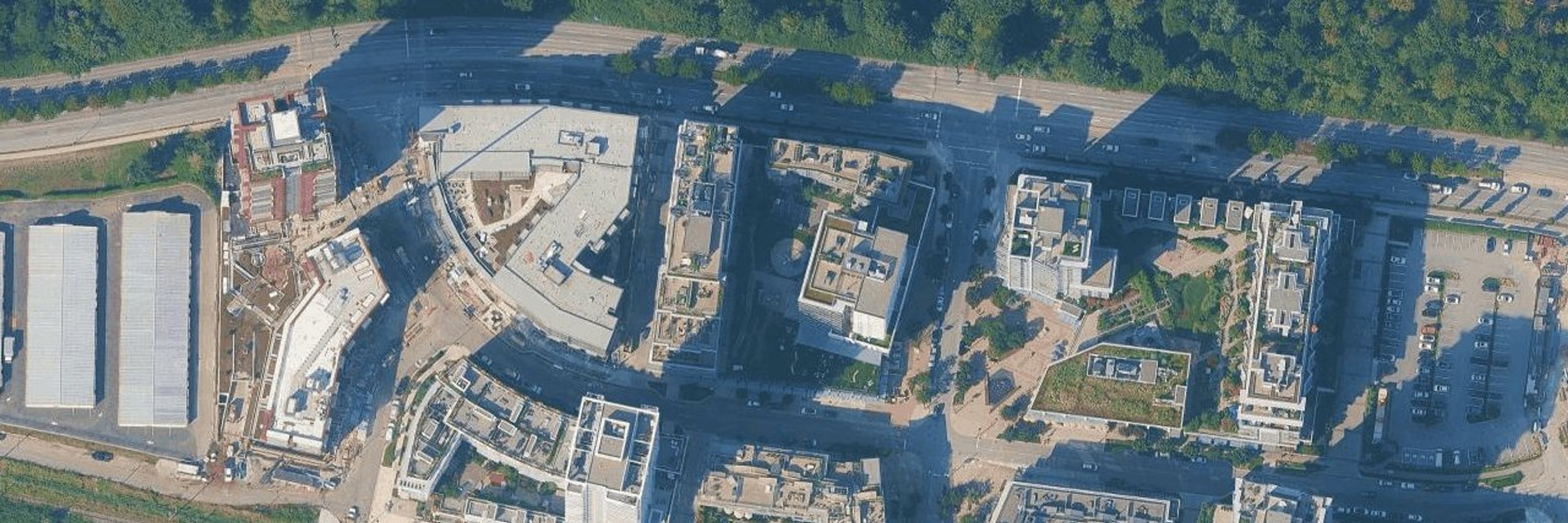 Opus At Quartet aerial view
