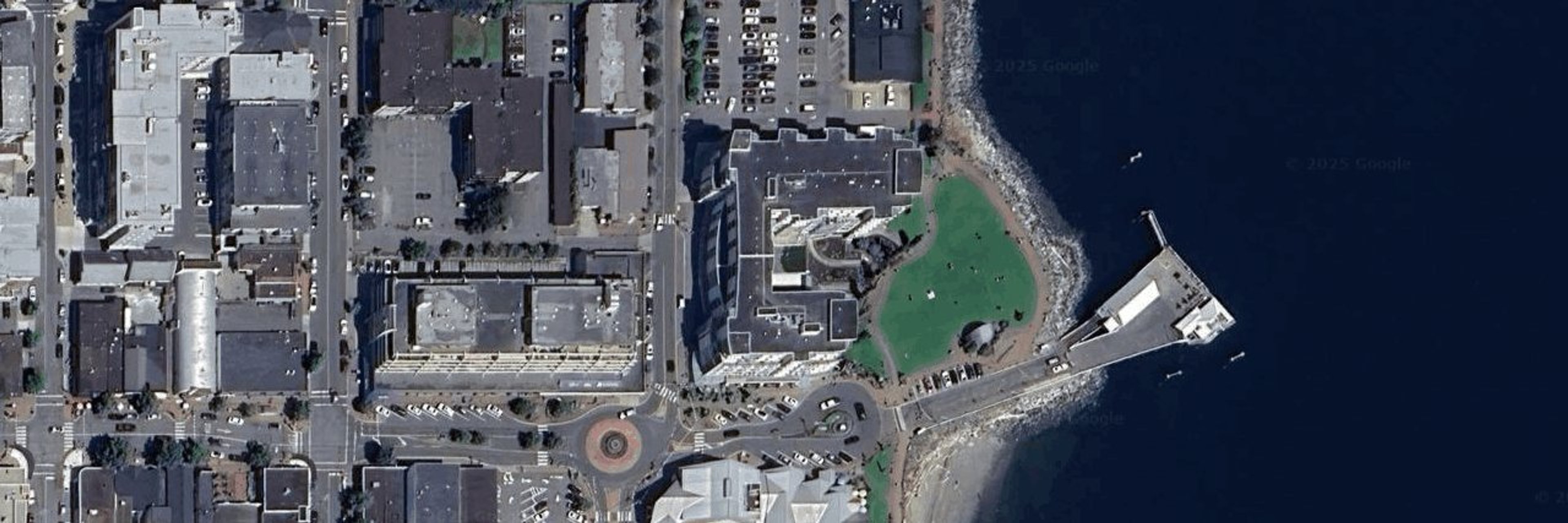 The Residences at the Pier aerial view