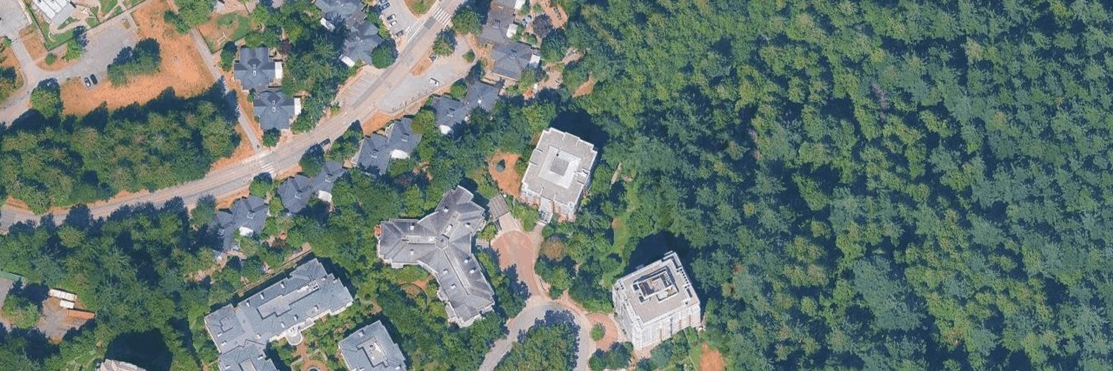 Stratford aerial view