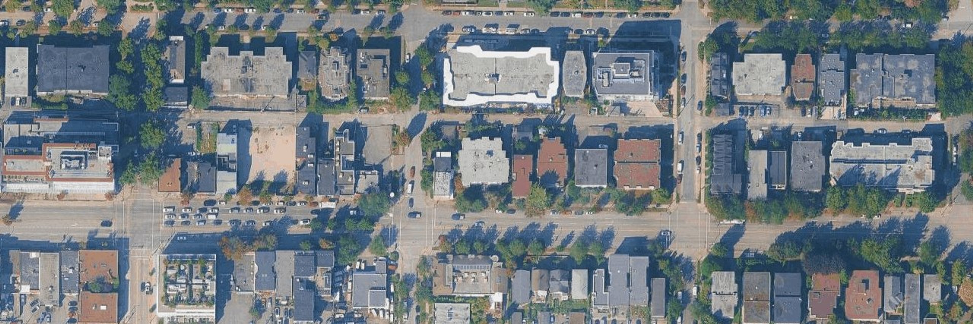 Mount Pleasant aerial view