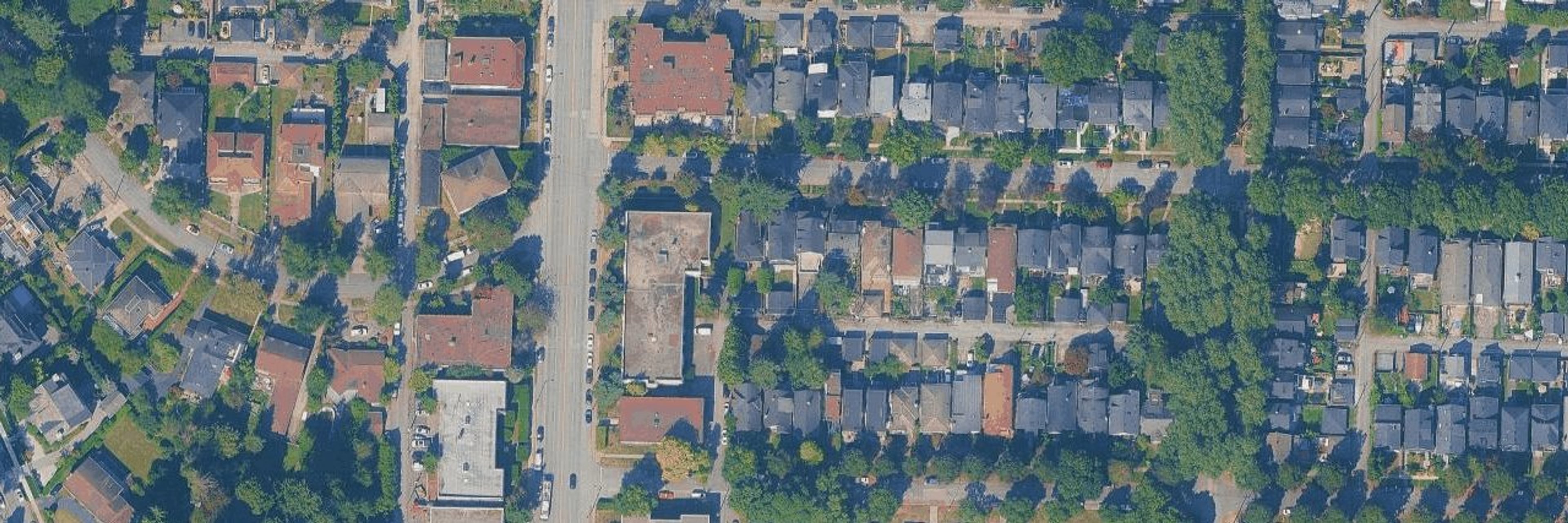 Cambie aerial view