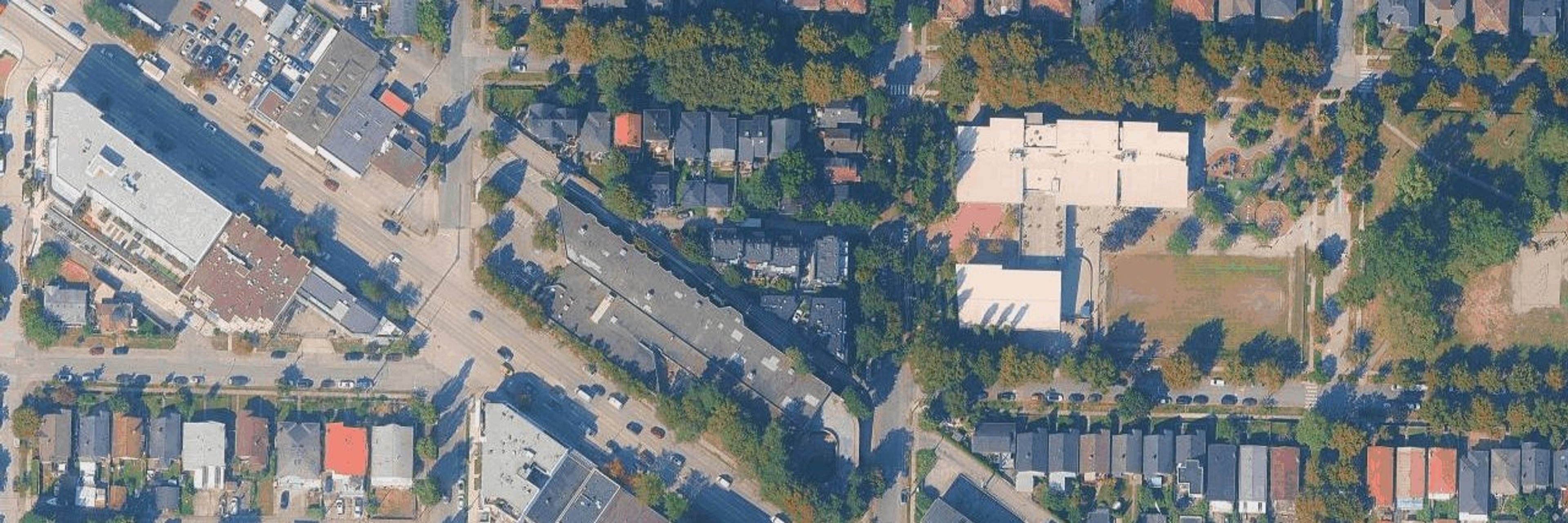 The Nine aerial view