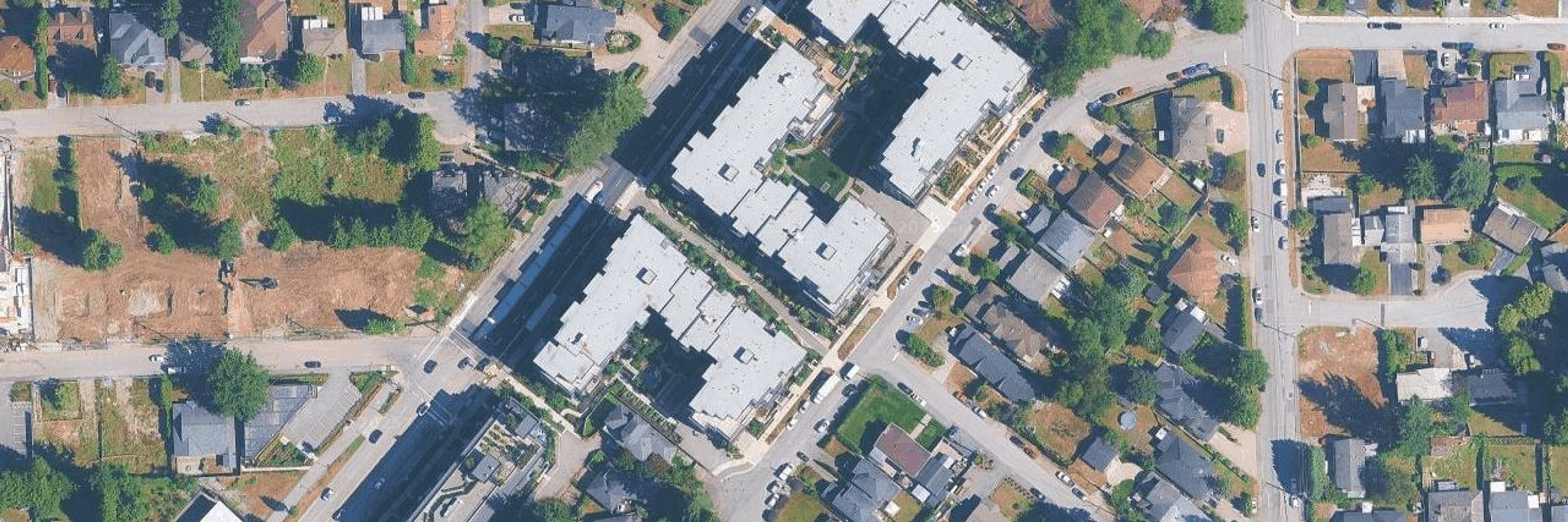The Oaks aerial view