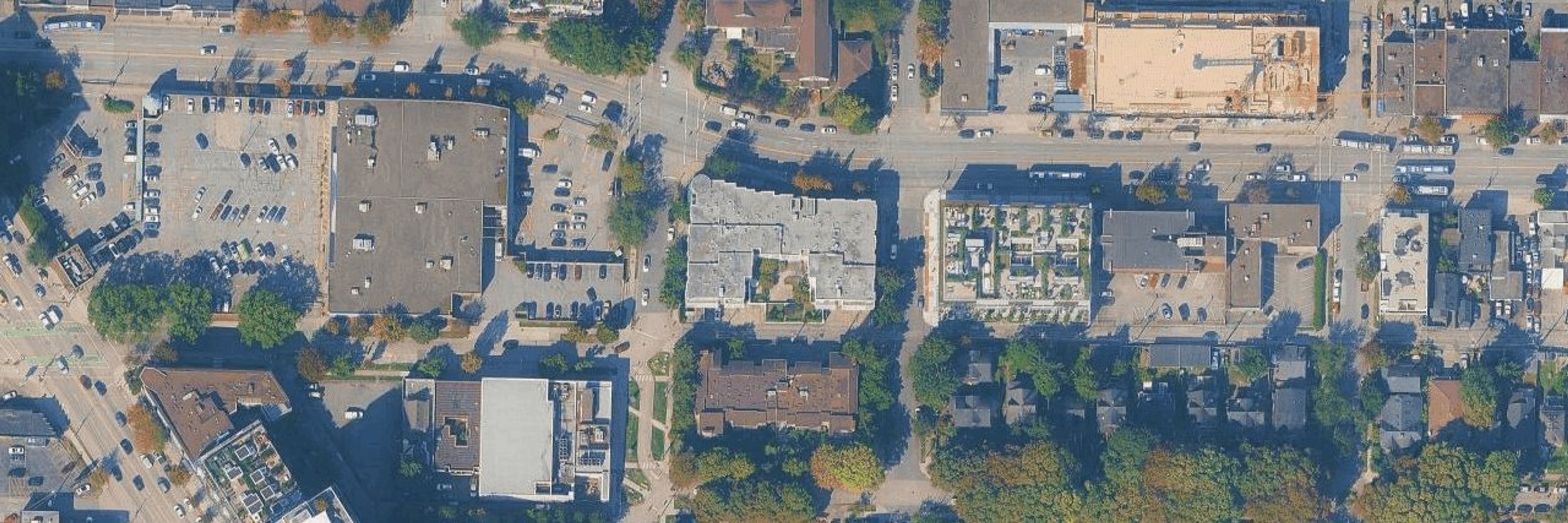 Broadway Crest aerial view