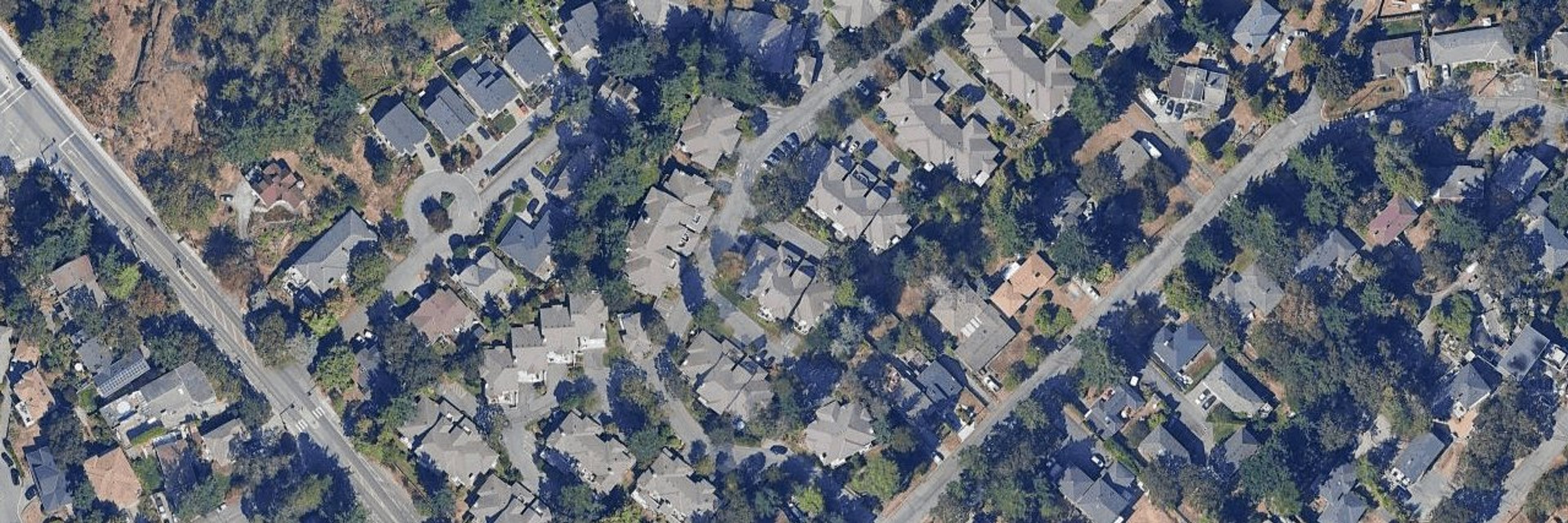 Parklane aerial view